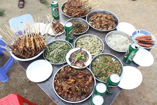 豐盛又美味的食物