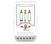 3.5一分二音頻線 YX-3303A